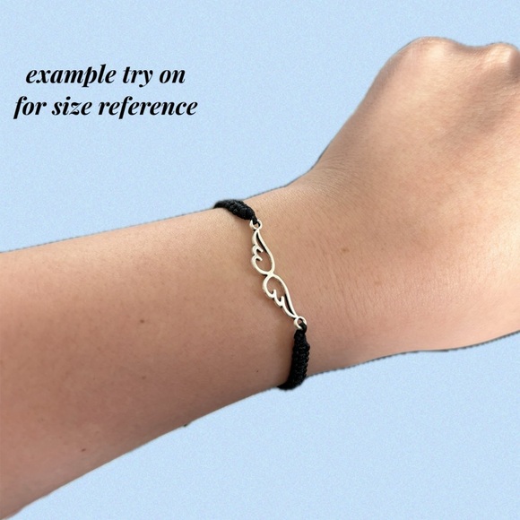 Handmade Angel Wing Bracelet - Picture 3 of 3